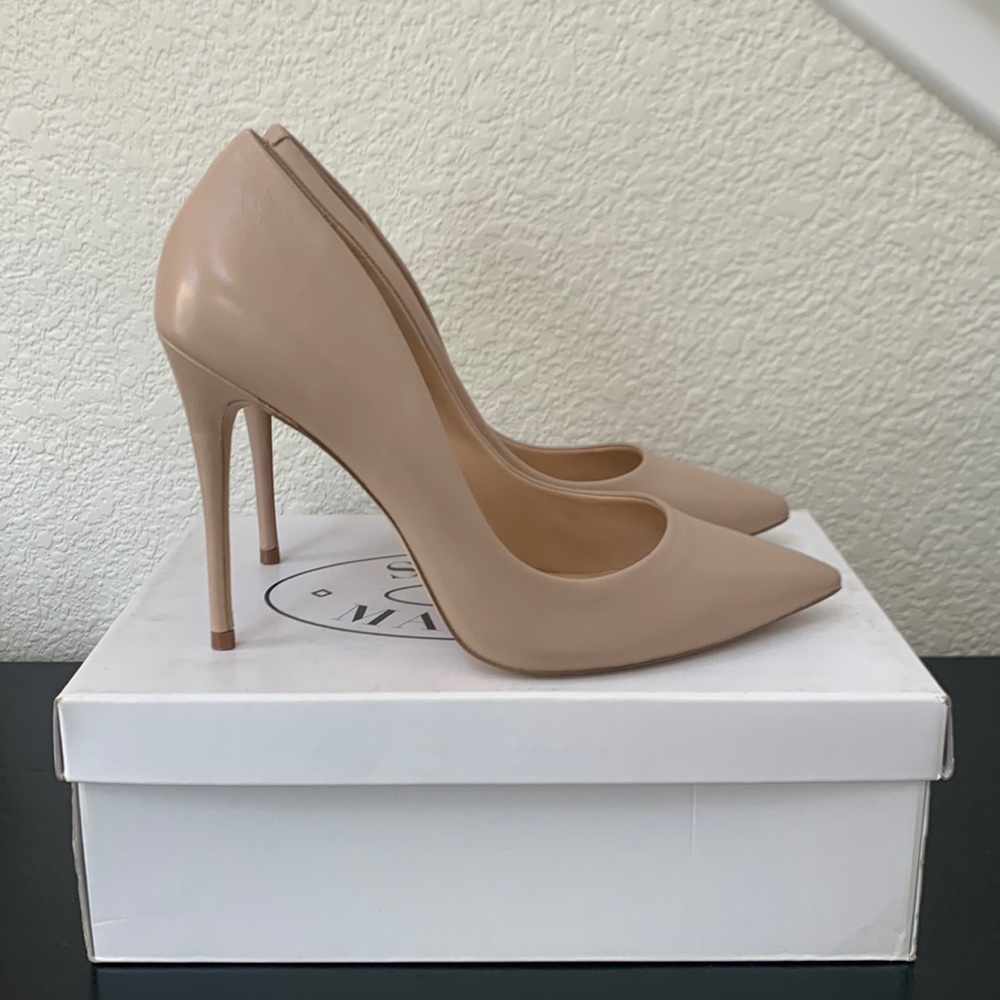 Steve Madden, Daisie, Natural Leather, Size 9